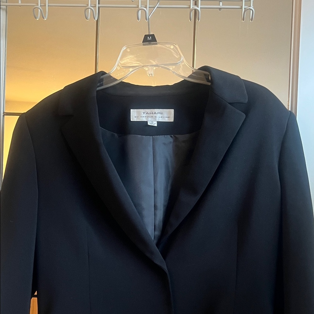 Tahari Black Women's Blazer Jacket